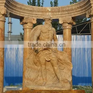 Large Italian Marble Fountain, Fontana di Trevi Fountain thumbnail-3