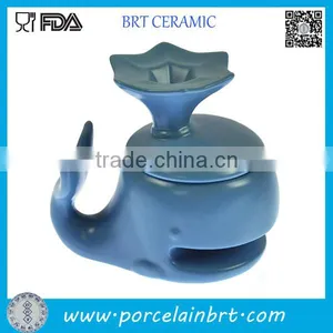 Blue Dolphin Shape Ceramic Cookie Mug thumbnail-1
