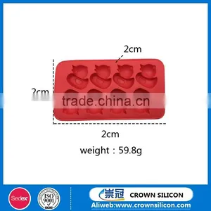 Custom Silicone Ice Cube Tray,Duck Shape Silicone Ice Cube Tray thumbnail-3