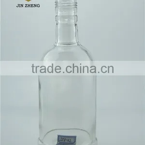 450ml 16oz Empty Glass Bottle Glass Vodka Bottle Low Price thumbnail-1