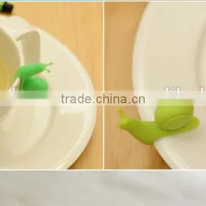 Funny FDA Food Grade Snail Shape Clip Silicone Tea Cup Tea Bag Holder/Glass Cup Markers in Stock thumbnail-4
