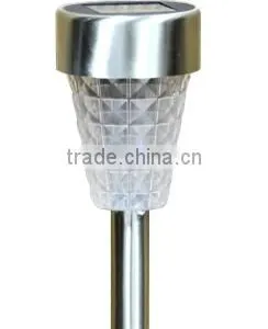 12pk Stainless Steel Solar Garden Lawn LED Path Light 75mm thumbnail-2