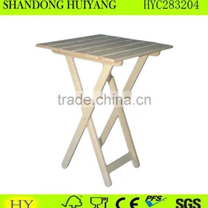 FSC Folding Wooden Stool Wholesale thumbnail-1