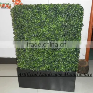 SAS016013 Plastic Cheap Artificial Boxwood Hedge thumbnail-1