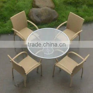 T042 Wicker Coffee Furniture thumbnail-1