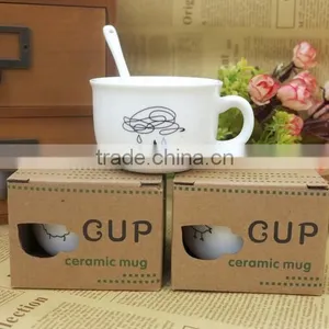 140ml Capacity Cute Mustache Coffee Cup thumbnail-3