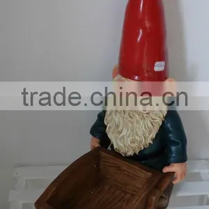 Polyresin Labor Dwarf Decorative Garden Statue thumbnail-1