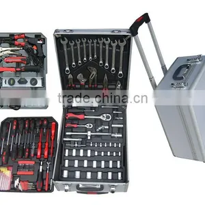 186pcs Aluminum Case Socket Set Tool Set Socket Wrench Set thumbnail-1