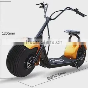 2017 Fashionable Factory Direct Speed Limited Sportive Electric Bike 48v Citycoco thumbnail-3