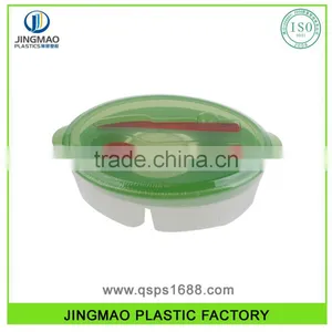 BPA Free Plastic Food Containers With Cooling Fork And Spoon thumbnail-2