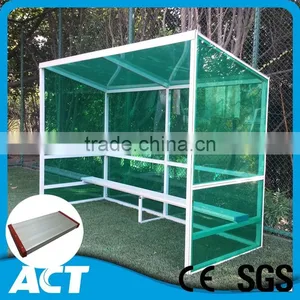 Moveable Football Dugout With Branding for Home and Away Team thumbnail-5