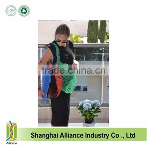 Professional Manufacturer Supplier Cotton Mesh Shopping Bag thumbnail-3