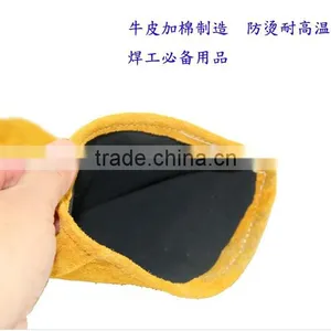 Berrylion Long Type Industrial Leather Welding Hand Gloves thumbnail-2