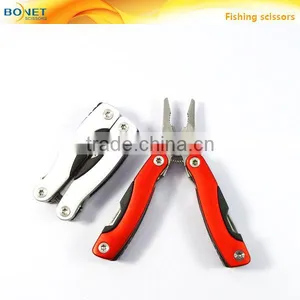 SFI0003A1 FDA Qualified Multi Purpose Stainless Steel Folding Aluminum Fishing Pliers thumbnail-1