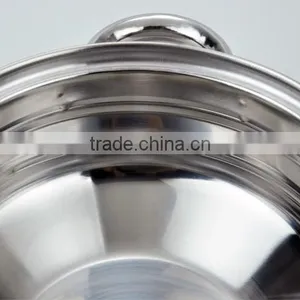 Kitchenware Stainless Steel Cooking Pot Set Soup Pot Cookware Set for Promotion thumbnail-4