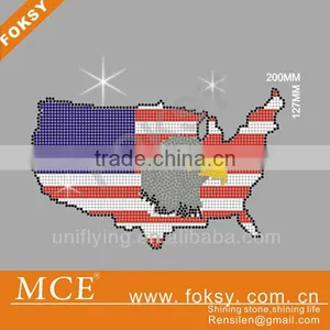 American Flag Motif Stones to Decorate Clothes - FOKSY thumbnail-1