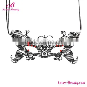 OEM Accepted Black Butterfly Dancing Party Mask Mini Masquerade Mask thumbnail-3