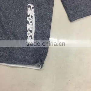 Clearance Sale Womencotton French Terry Lace T-shirt thumbnail-2