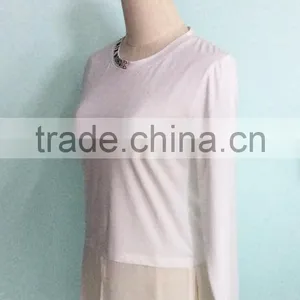 Long Sleeve Blank Women Shirt thumbnail-2