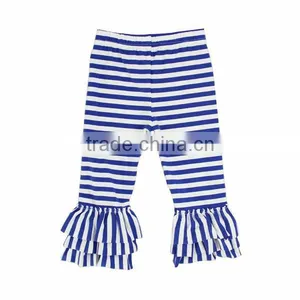 Kaiyo 2015 New Style Wholesale Striped Benny Ruffle Pants thumbnail-3