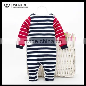 Wholesale Striped Cotton Romper For Baby thumbnail-3