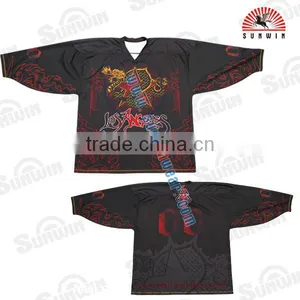 China Factory Custom Unique Hockey Jerseys thumbnail-3
