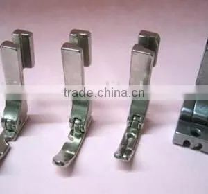 High Quality 4 Piece Set of Hinged Zipper Feet for Industrial Single Needle Sewing Machines thumbnail-1
