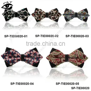 Classic Tie Men's Fashion Wedding Dress Bow Tie Neck Tie Silk Pure Handmade thumbnail-1