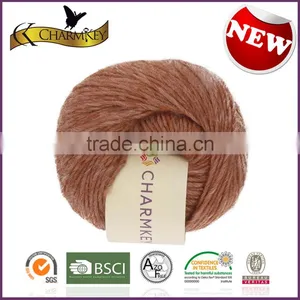 Charmkey Good Quality Natural Knitting Yarn Wool Bamboo Yarn for Knitting Hats thumbnail-2