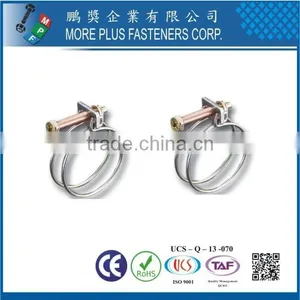 Made in Taiwan Copper Schlauchklemmen Double Electrical Wire Hose Clamp thumbnail-5