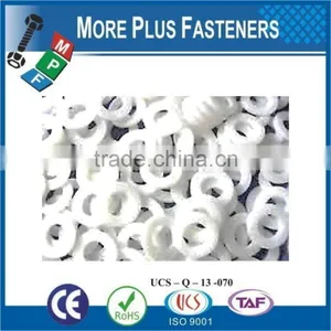 Made in Taiwan Black Nylon Flat Reinforced Neoprene Rubber Round Polyamide Plastic Washer thumbnail-1