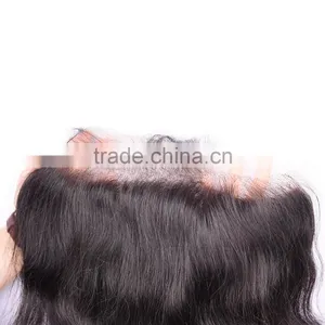 Hot Sale Product Lace Frontals With Baby Hair , Human Hair Lace Frontal Piece thumbnail-6