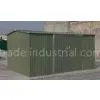 Custom Outdoor Apex Metal Garden Shed / Carport , Nature Galvanised Steel Tool Storage 10x12 ft thumbnail-1