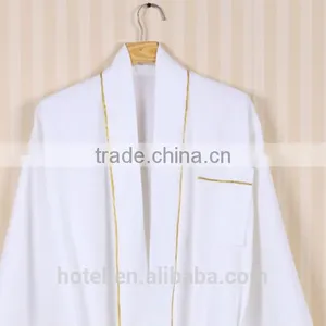 White Waffle Robe Hotel Bathrobes thumbnail-2