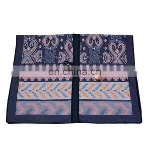Womens Winter Stamp Cashmere Fringed Shawl Cloak thumbnail-6