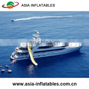 Funny and Excitting Inflatable Half-Moon Slide , Amazing Inflatable Yacht Slides Cheap on Sale thumbnail-4