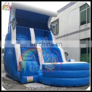 GB Air Commercial Grade Inflatable Water Slides , Wahoo Inflatable Water Slide , Big Water Slides for Sale thumbnail-3