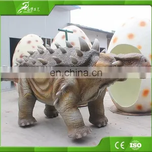 KAWAH Park Animal Kiddie Rides Remote Control Walking Animatronic Dinosaur Rides thumbnail-6