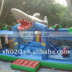 Endless Fun and Populare Outdoor or Indoor Commercial Grade Vinyl Tarpaulin Giant Inflatable Amusement Park FU025 thumbnail-1