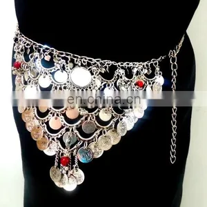 Belly Dance Waist Belt-Coin Waist Belt-Dance Wear Waist Belt-wholesale Waist Belt thumbnail-1