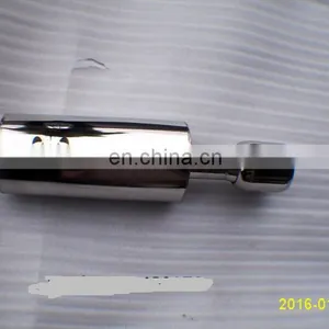 Universal Round Mufflers Titanium Burned Muffler thumbnail-2
