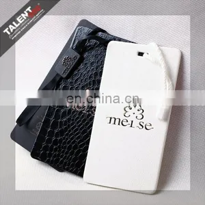 Custom Attractive Designs Casual Jeans Paper Hang Tags for Apparel Garment thumbnail-3
