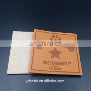Custom Made Embossed Faux Leather Patches for Hat thumbnail-2