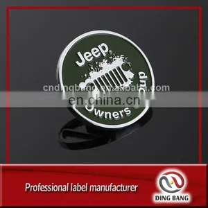 Top Quality OEM Factory Custom Made Color Filled Type Auto Company Souvenir Circle Metal Mirror thumbnail-1
