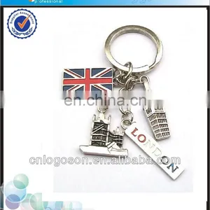 Wholesales I Love London Tower Bridge Key Ring thumbnail-2