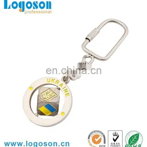 2017 Logoson Zinc Alloy Spinning Keychain thumbnail-2