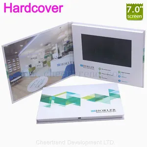 Hot Selling 2.4,2.8,3.5,4.3,5,7,10.1 Inch Video Business Invitation Card 7 Digital Brochure 7 Inch LCD Media Player thumbnail-1