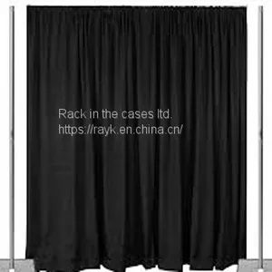 2019 RK Hot Sale Black Pipe and Drape for Wedding Decoration for Sale thumbnail-5