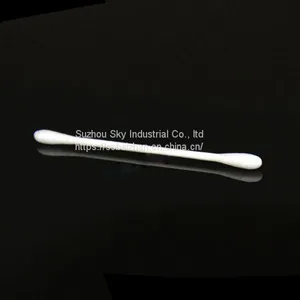Cleanroom Cotton Swabs for Cleaning Electronic Parts thumbnail-1