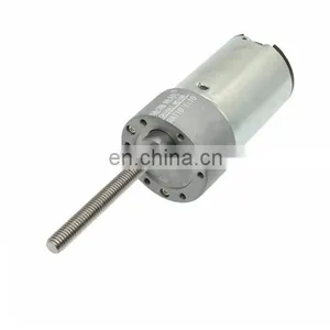 ChiHai Motor CHR-GM37-3448K DC CHINA Metric Screw Shaft Gear Motor 24V 350rpm thumbnail-1